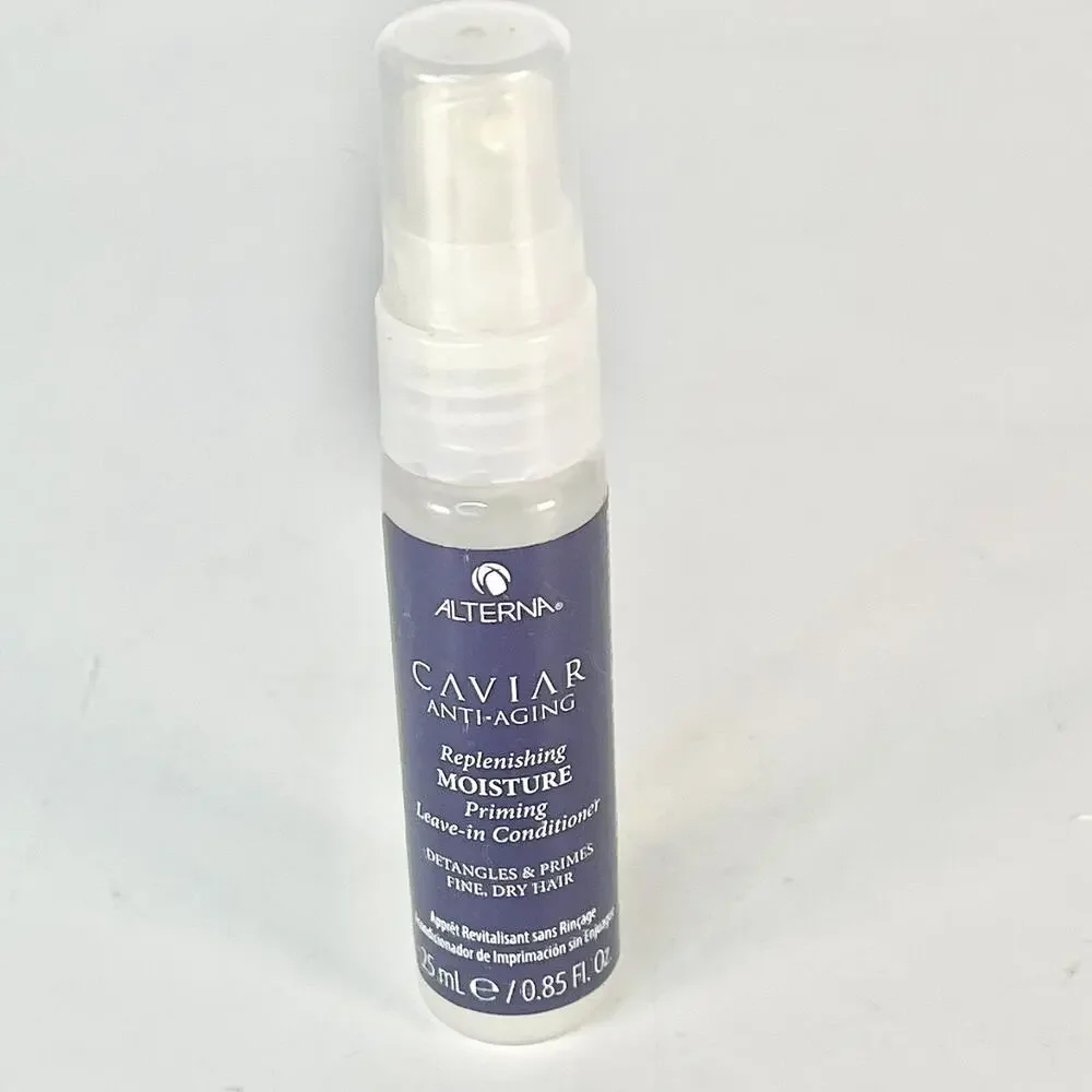 Alterna Caviar Anti-Aging Replenishing Moisture Leave-In Hair Primer .85oz New